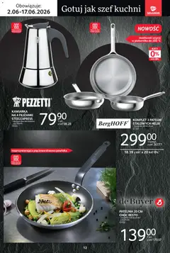Pogląd oferty "Selgros cash&carry gazetka - Premium" - ważna od 02.06.2026 | Strona: 12 | Produkty: Helix, Patelnie, Kawiarka, Patelnia