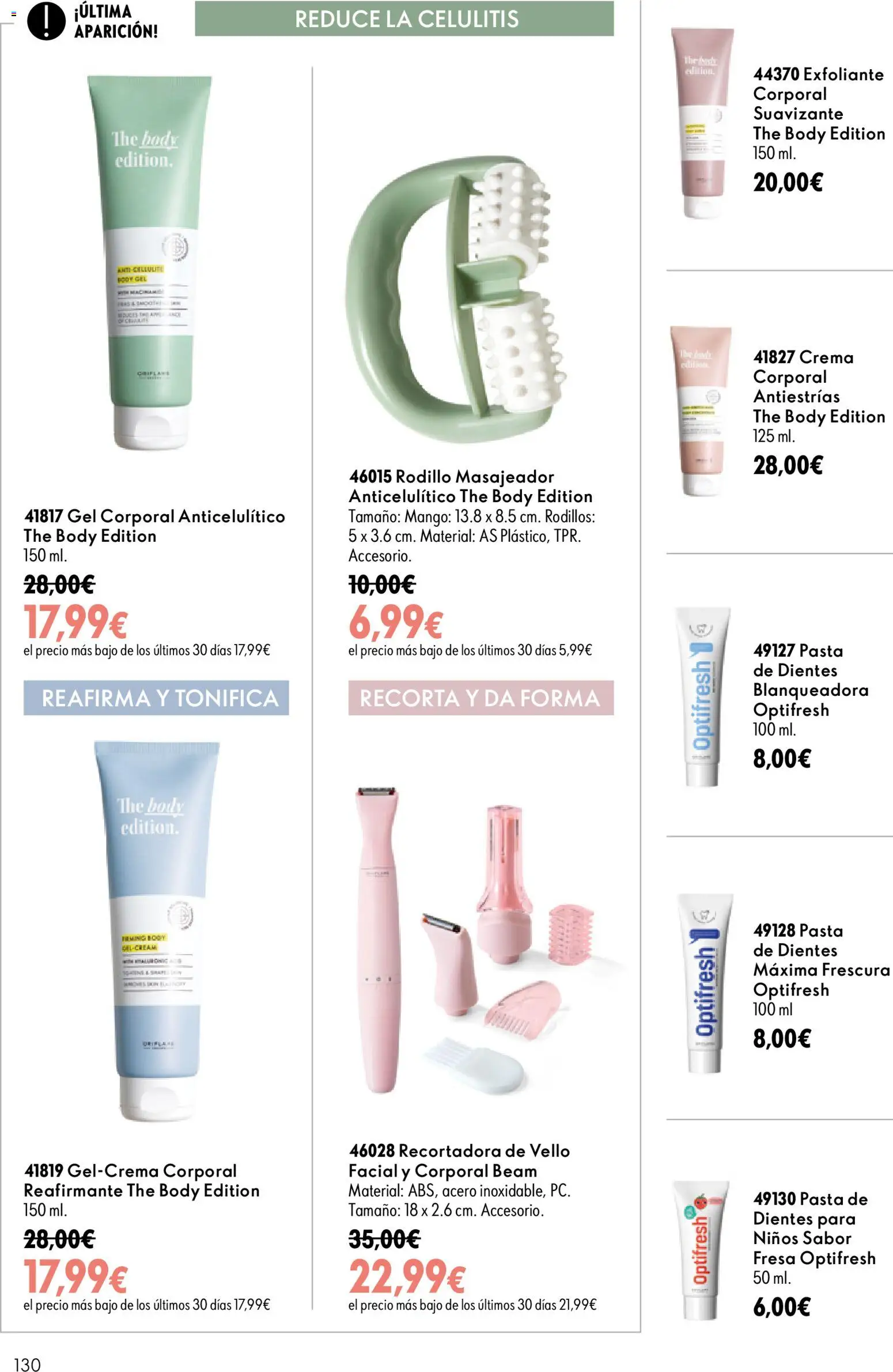 Oriflame - Catálogo Campaña 12 │ válido desde el 26/08/2026 | Página: 130