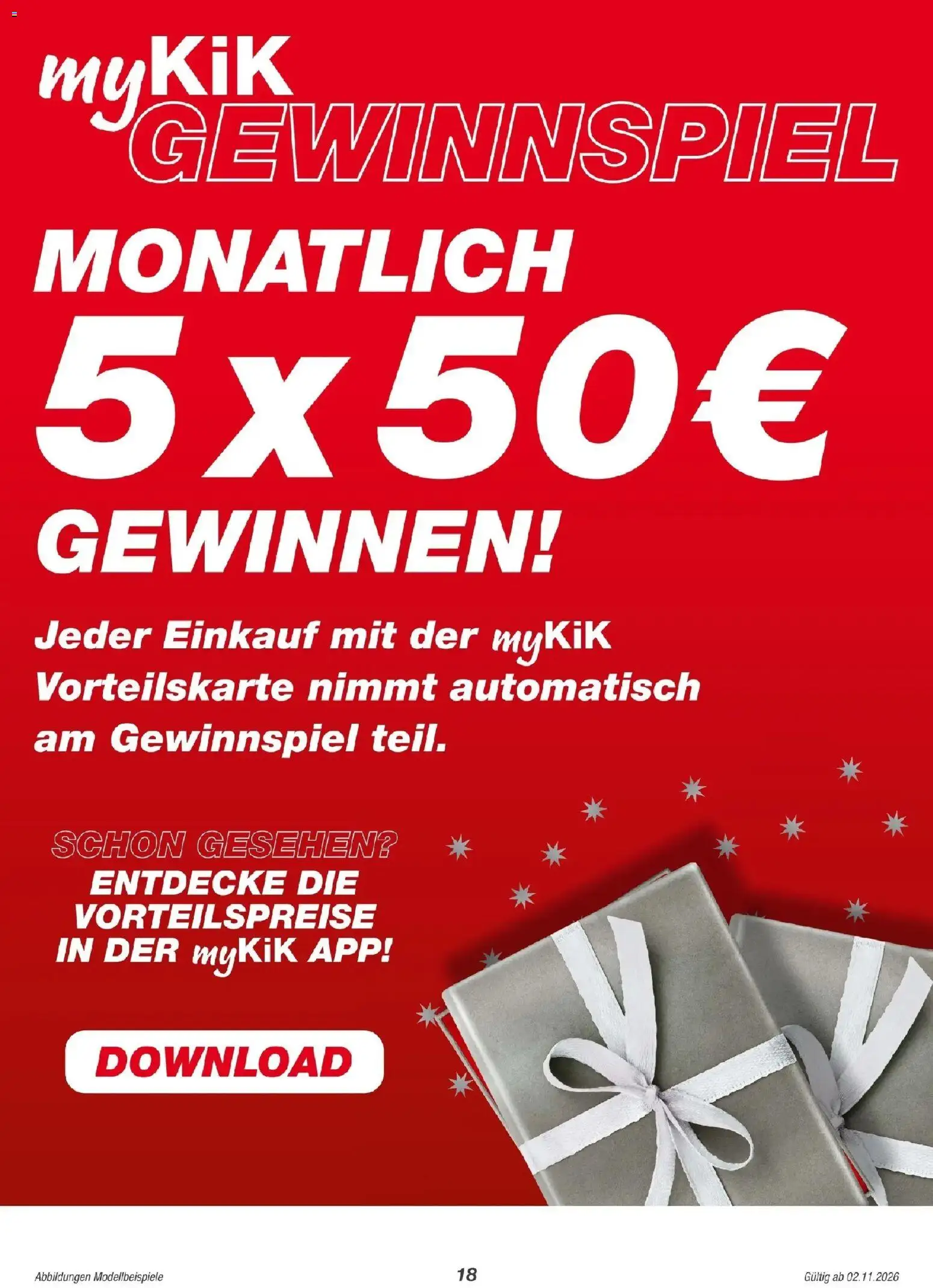 Kik Prospekt aktuell von 30.10.2026 - Aktuelle Angebote | Seite: 18