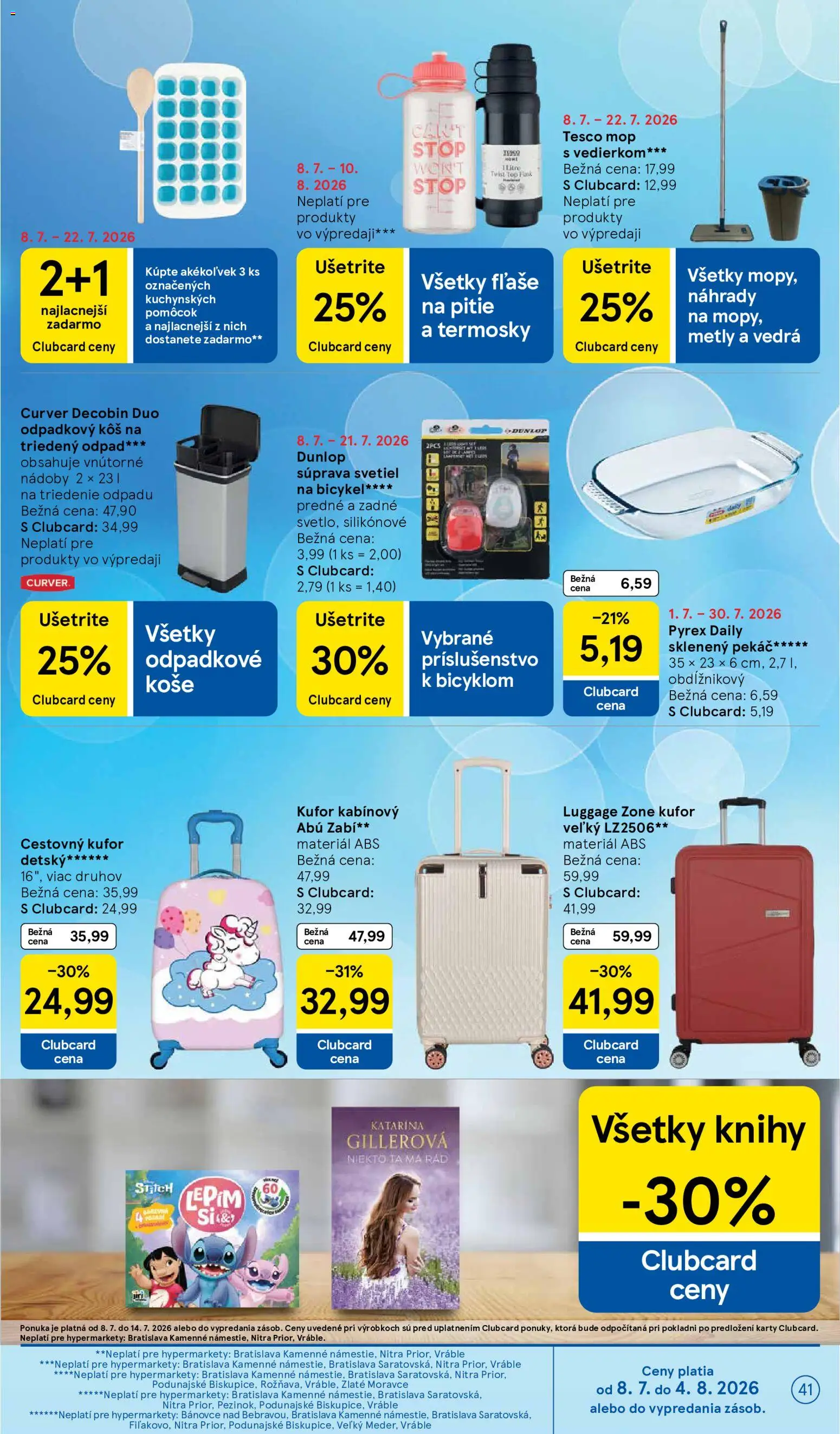 Nové Tesco akcie – leták je platný od 08.07.2026 | Strana: 41