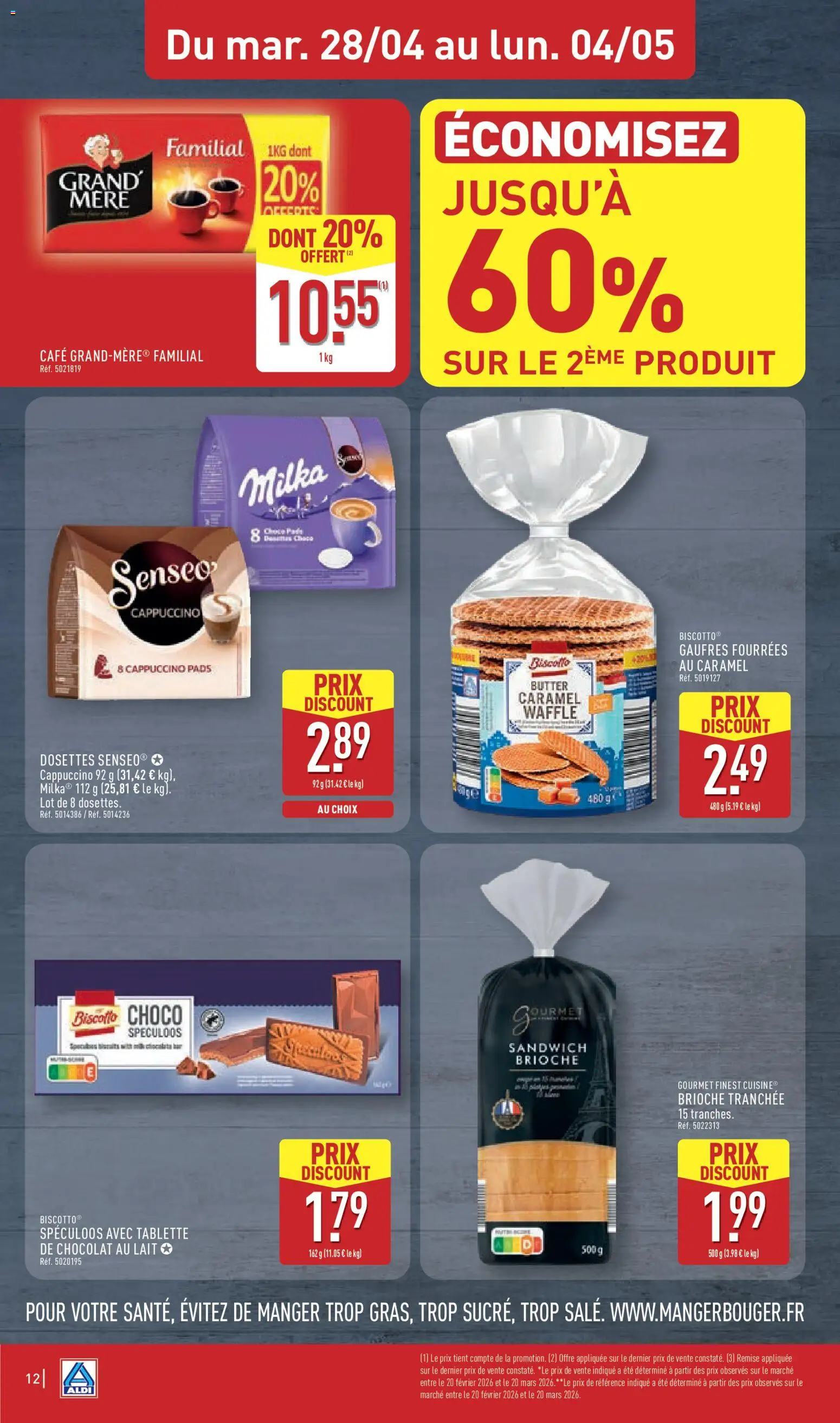 {H1} | Page: 16 | Produits: Noix de coco, Mais, Chocolat, Ananas