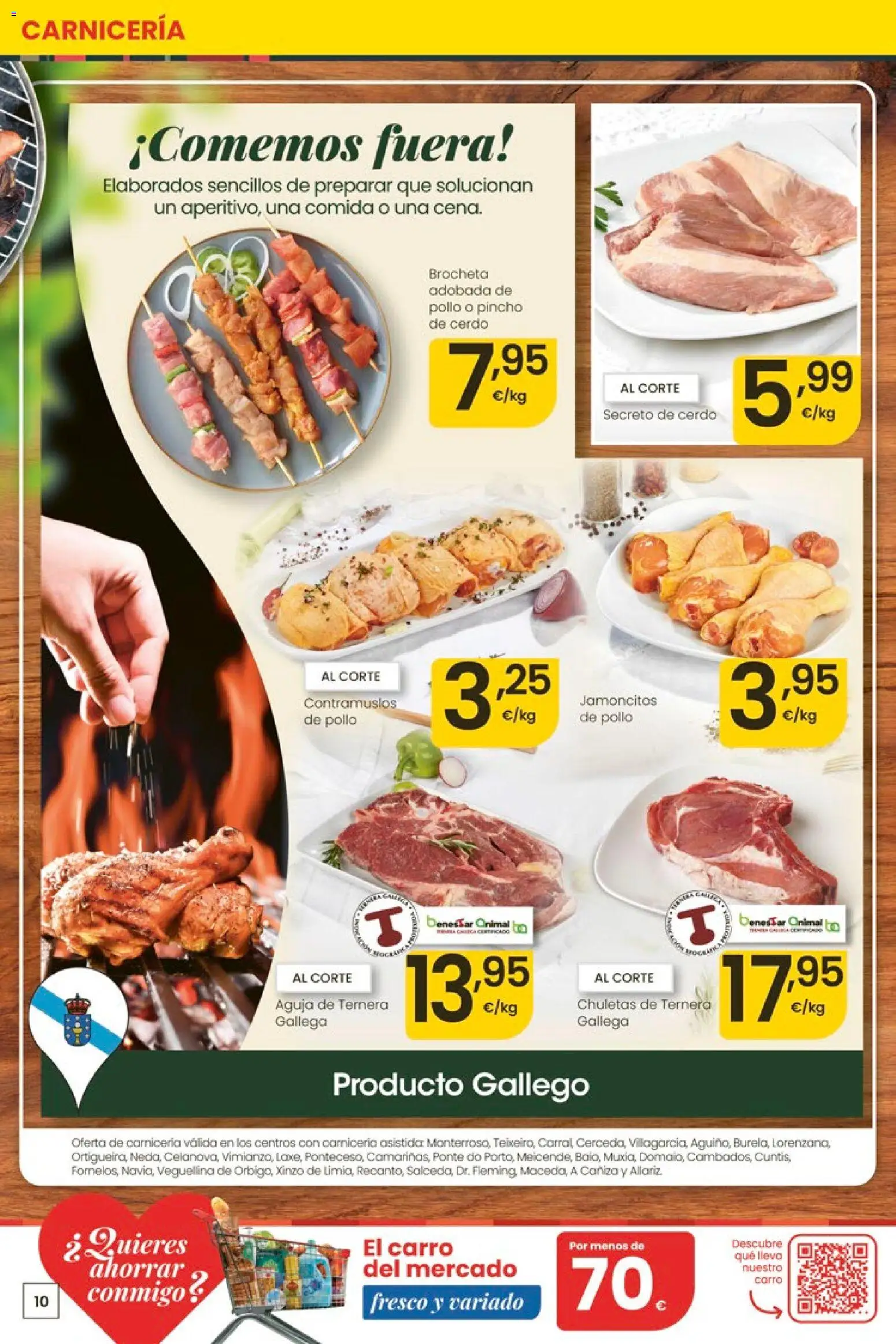 Eroski Ofertones de verano │ válido desde el 11.06.2026 | Página: 10 | Productos: Cerdo