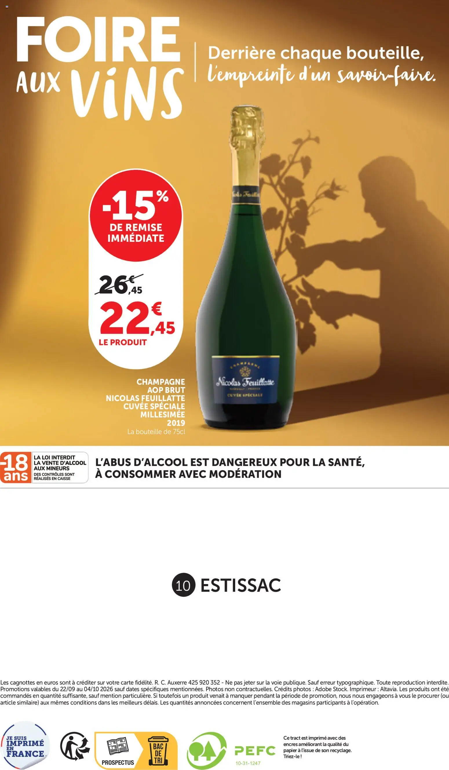 {H1} | Page: 12 | Produits: Champagne nicolas feuillatte, Champagne, Bouteille