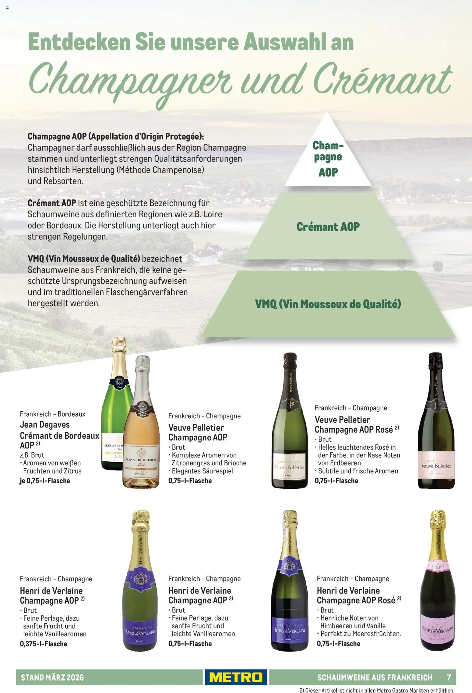 Metro Hauswein-Katalog – gültig ab 03.03.2026 | Seite: 7 | Produkte: Himbeeren, Zitronengras, Vanille, Erdbeeren