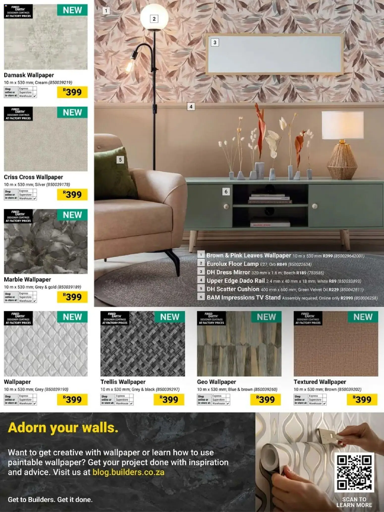 New Builders catalogue – valid from 19.05.2026 | Page: 3 | Products: Dress, Cushion, Mirror, Cream