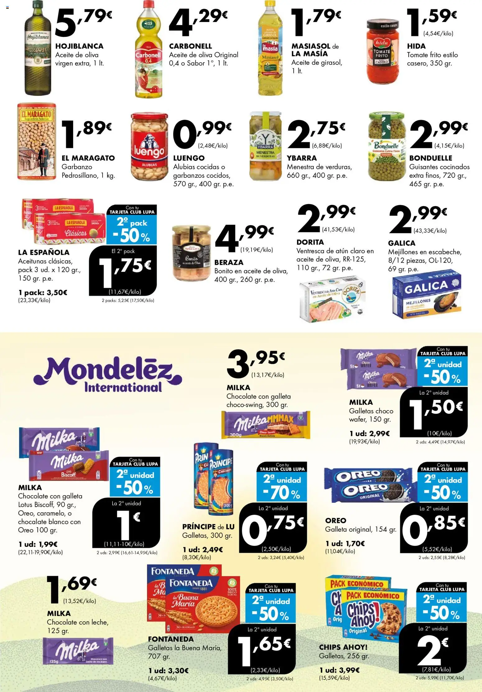 Lupa Supermercados folleto │ válido desde el 21.05.2026 | Página: 11 | Productos: Leche, Aceite, Galletas, Atún claro