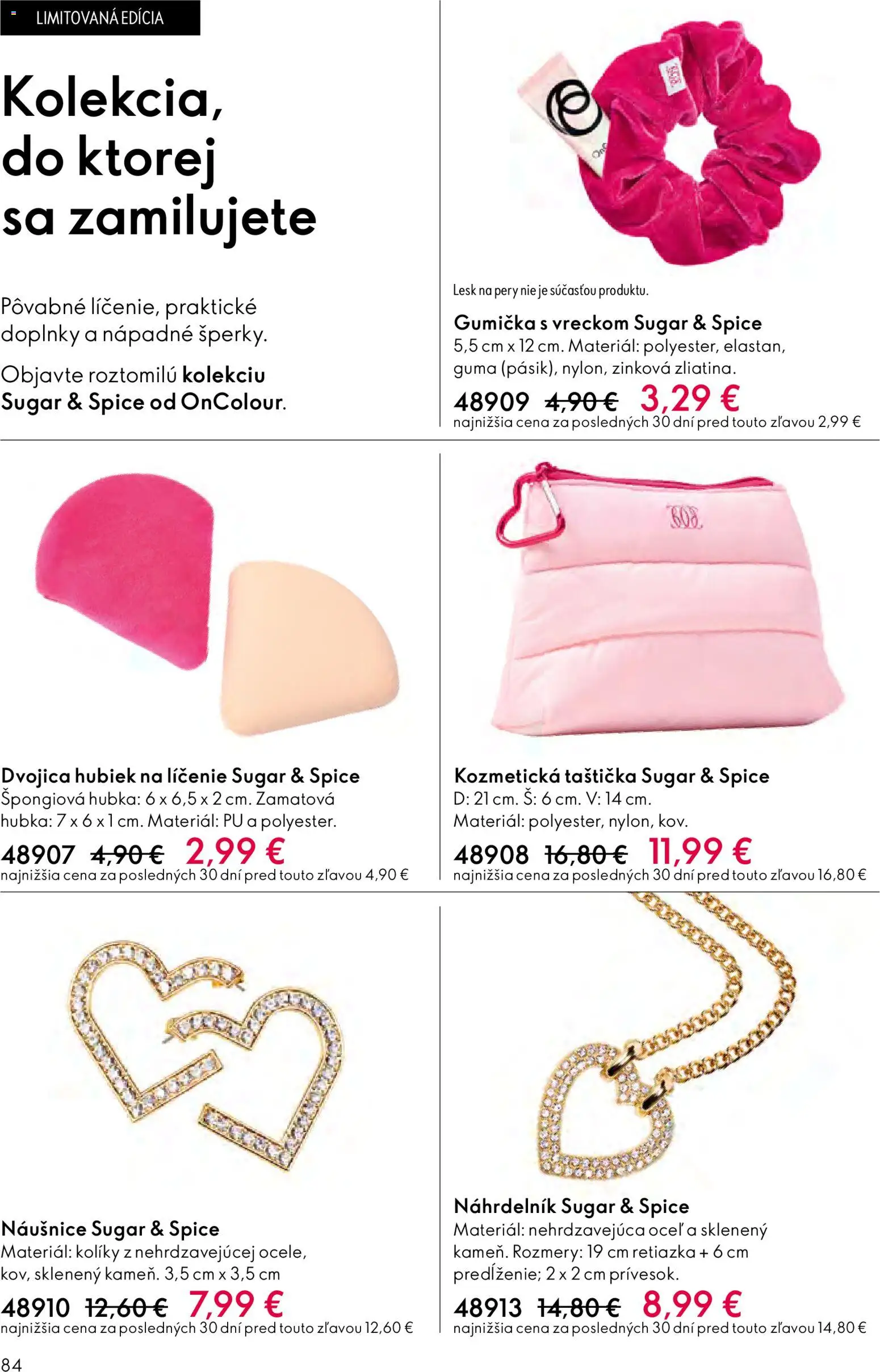 Nové Oriflame akcie – leták je platný od 27.05.2026 | Strana: 84 | Produkty: Hubka, Lesk na pery
