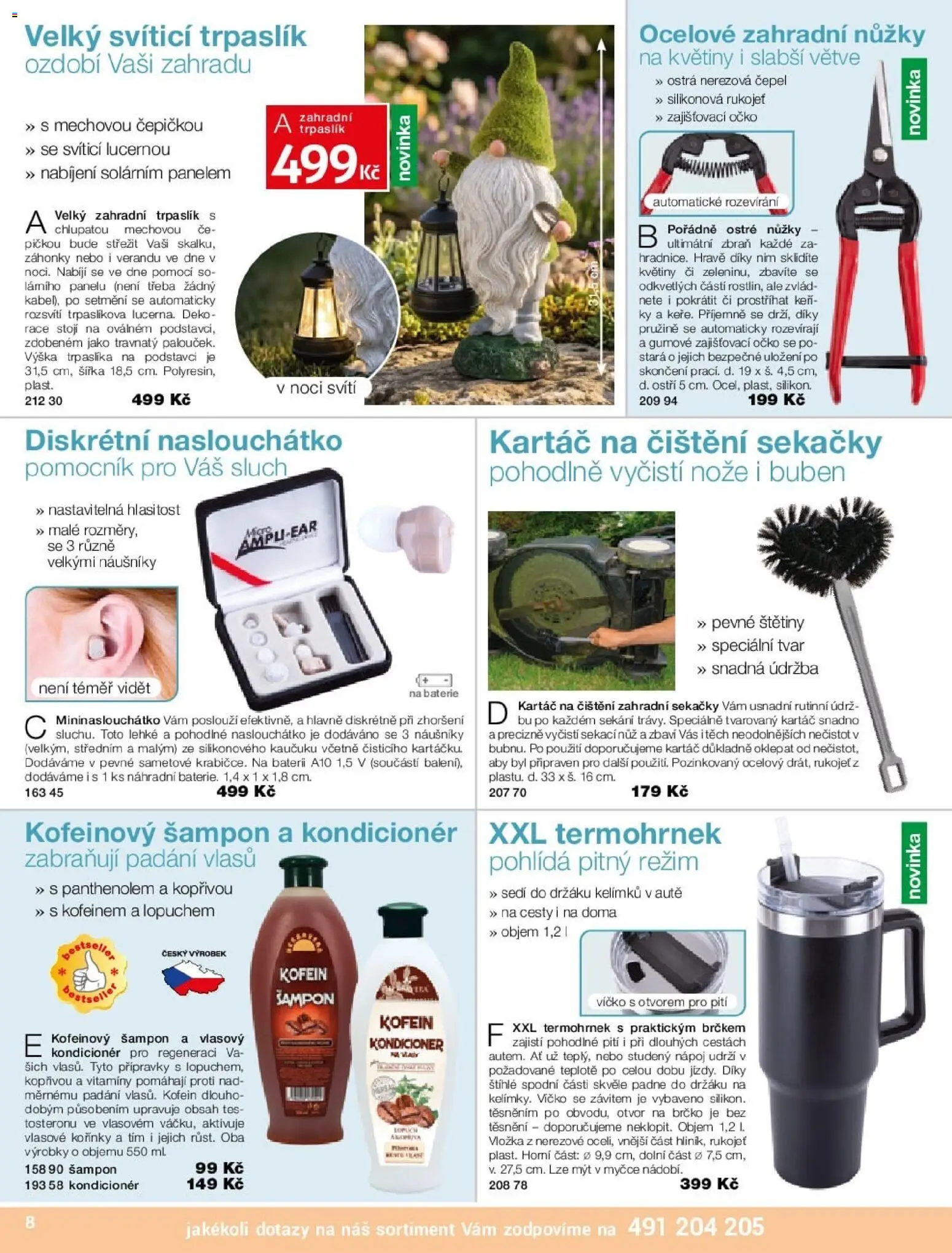 Decodoma katalog Jaro 2026 od 30.03.2026 | Strana: 8 | Produkty: Buben, Baterie, Kondicionér, Brčko