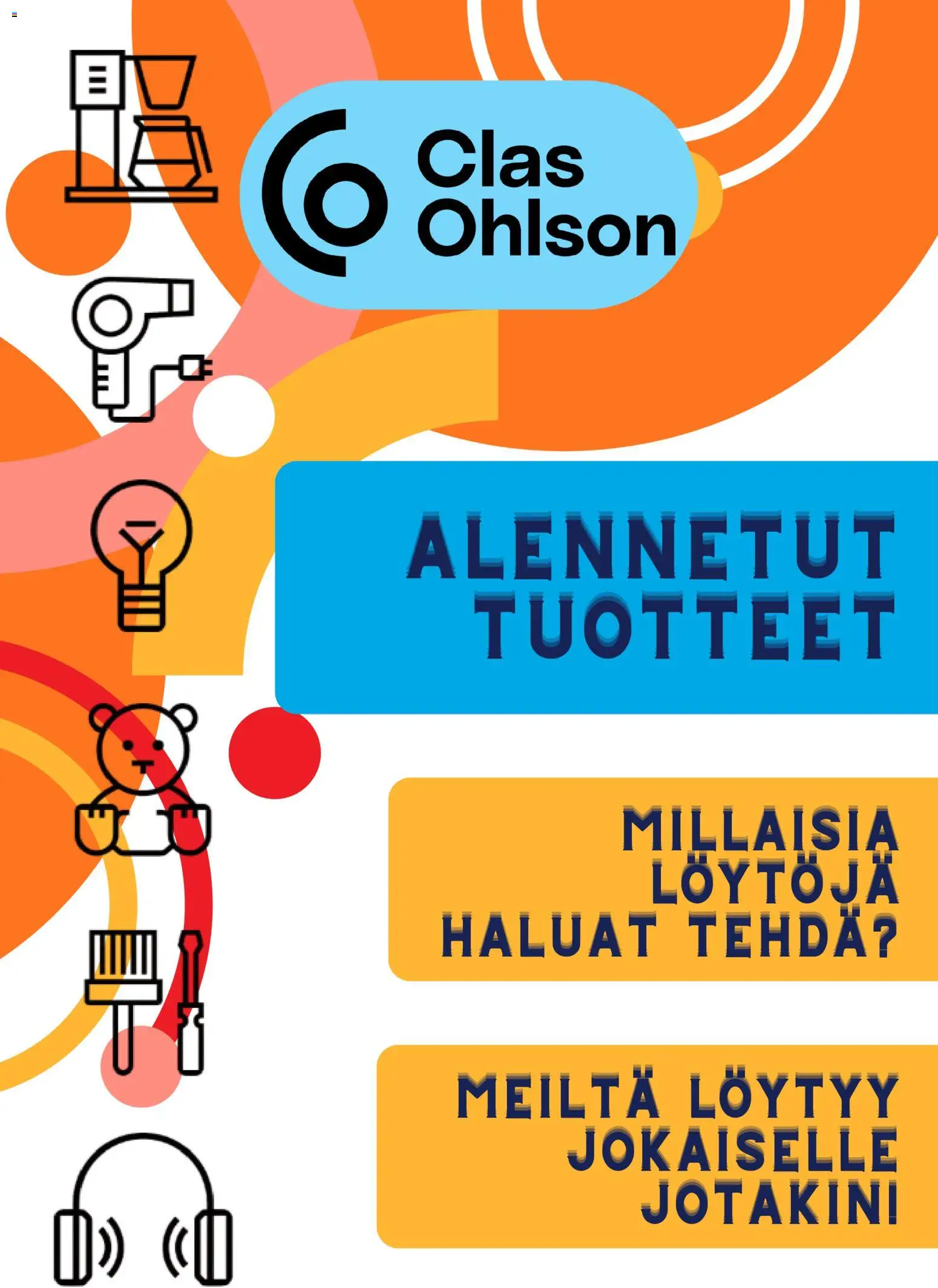 Clas Ohlson tarjoukset – voimassa 14/07/2026 alkaen | Sivu: 1