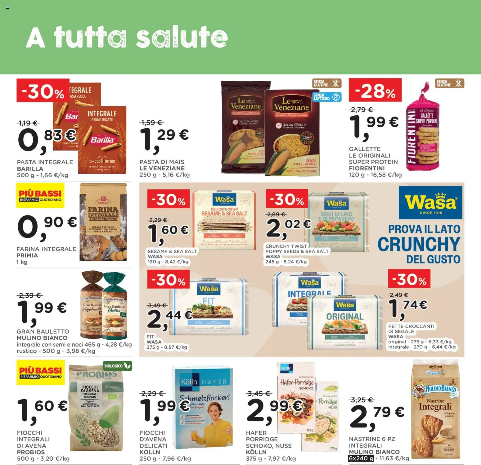 Volantino Poli del 02/09/2026 | Pagina: 23 | Prodotti: Fiocchi, Pasta, Forno, Penne