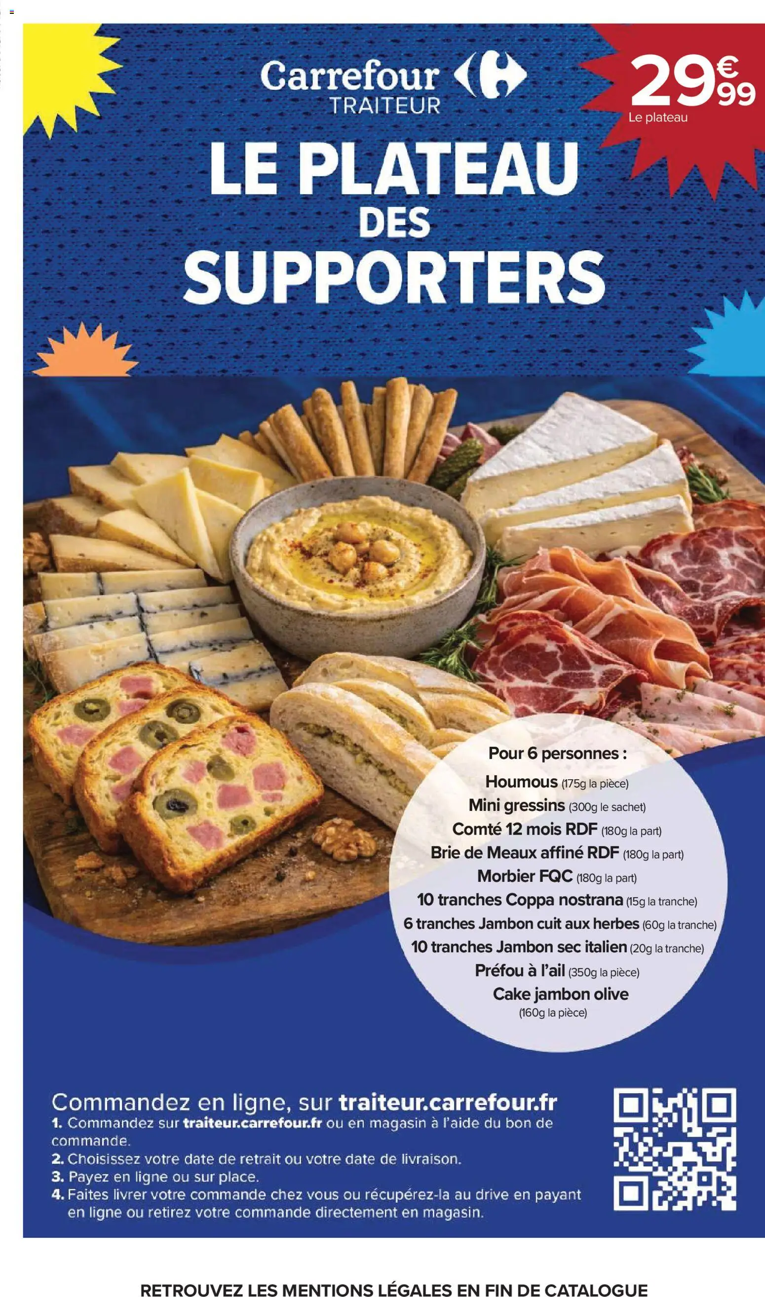 {H1} | Page: 9 | Produits: Olive, Plateau, Jambon, Brie