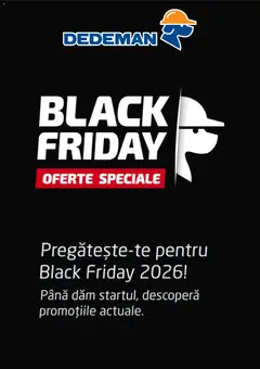 Ofertele Dedeman valabile de la 12.10.2026