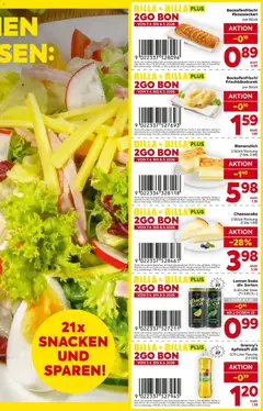 Billa 2Go Bons ab 07.04.2026 gültig | Seite: 3 | Produkte: Box, Planche de surf