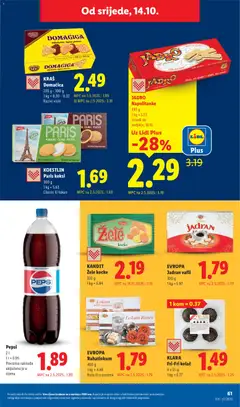 Lidl Katalog - Pregled kataloga iz trgovine Lidl, vrijedi od 12.10.2026 | Stranica: 61