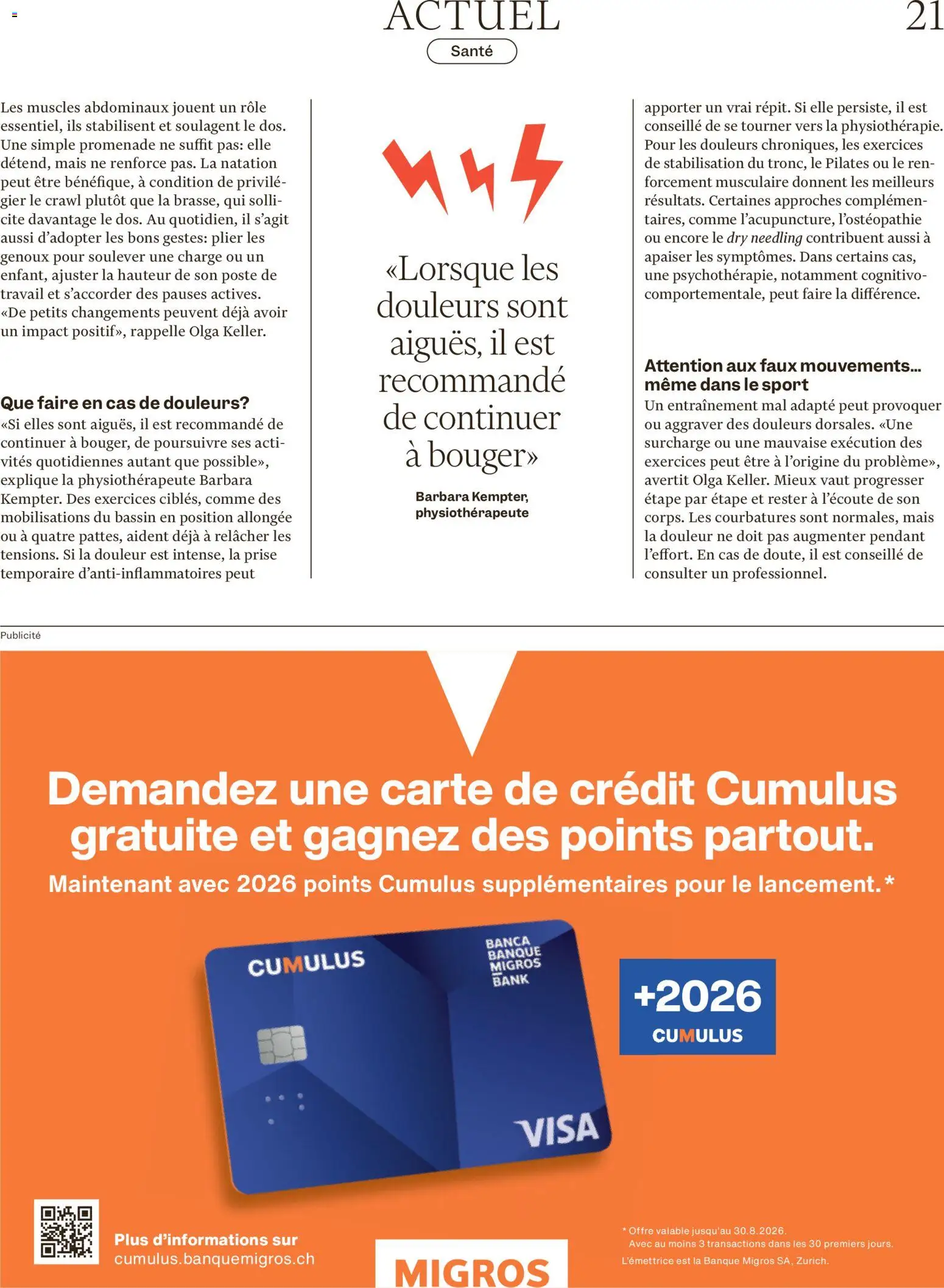 Migros aktionen Magazine FR – gültig ab 10.06.2026 | Seite: 21