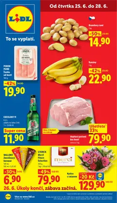 Náhled letáku Lidl leták od 25.06.2026
