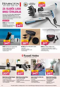 Mercator katalog akcije – veljaven od 10.06.2026 | Stran: 20 | Izdelki: Mesalnik, Likalnik, Brivnik