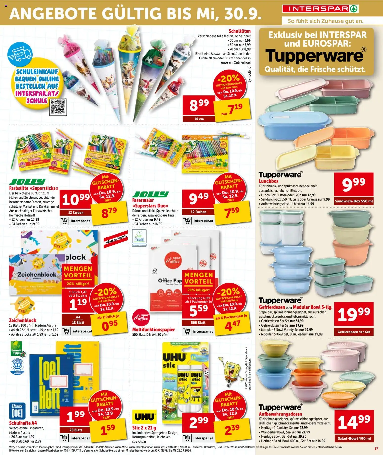 Interspar - Flugblatt gültig ab 10.09.2026 | Seite: 17