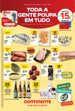 Pré-visualização Continente Semanal Continente Bom Dia válido de 09.06.2026