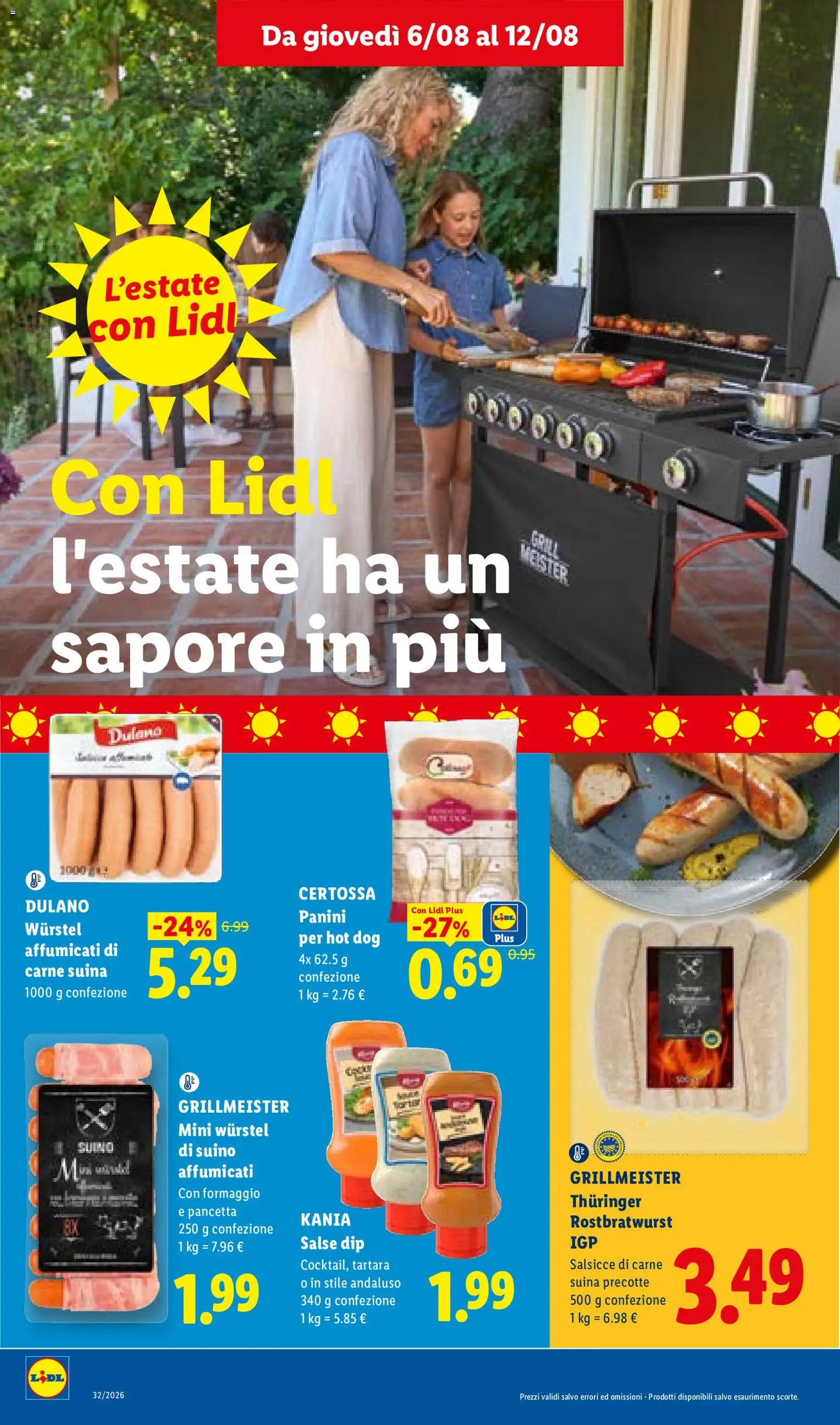 Volantino Lidl del 06/08/2026 | Pagina: 22