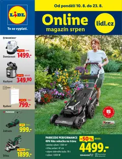 Náhled letáku Lidl magazín od 10.08.2026