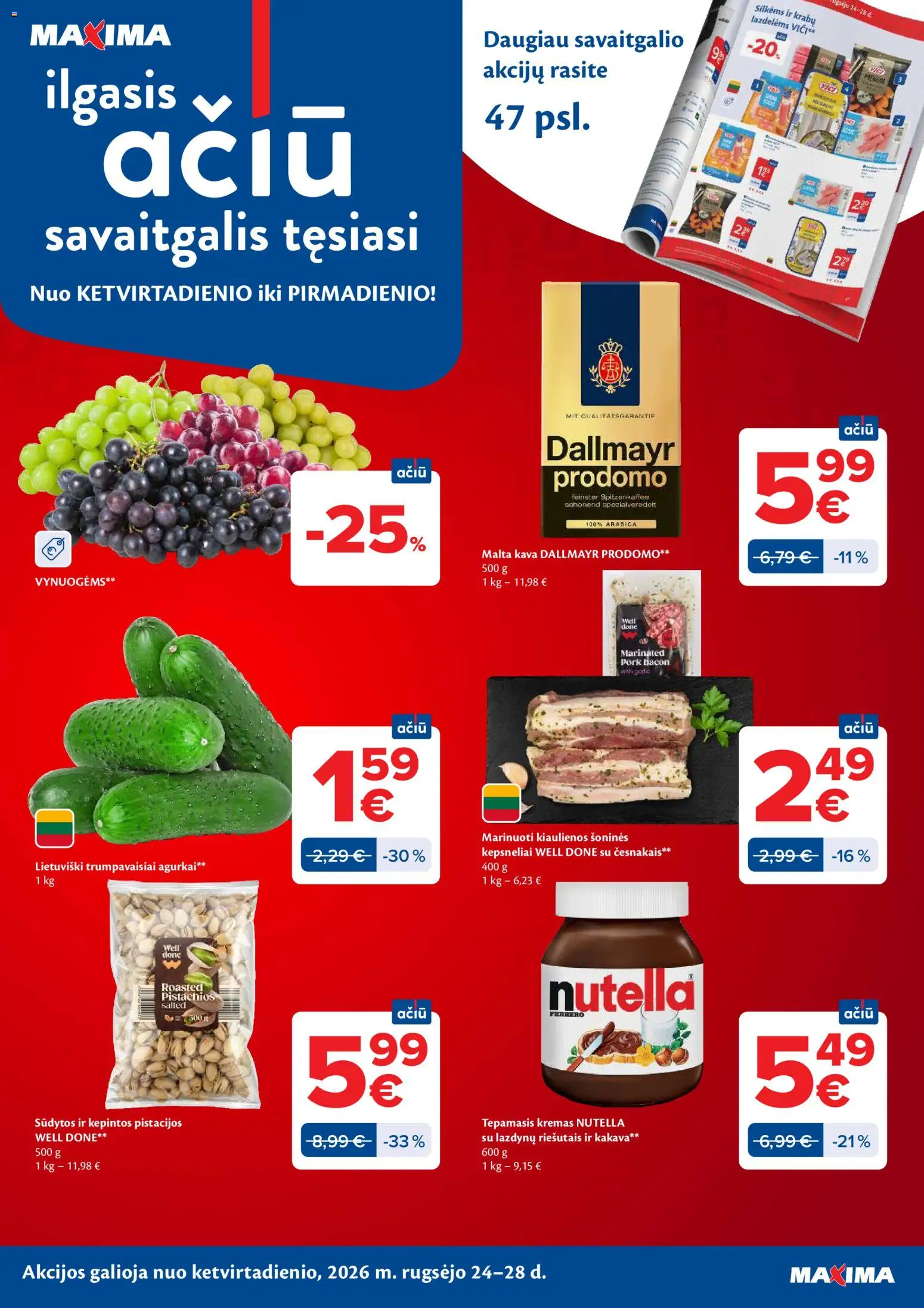 MAXIMA akcijos nuo 2026.09.22 | Puslapis: 48