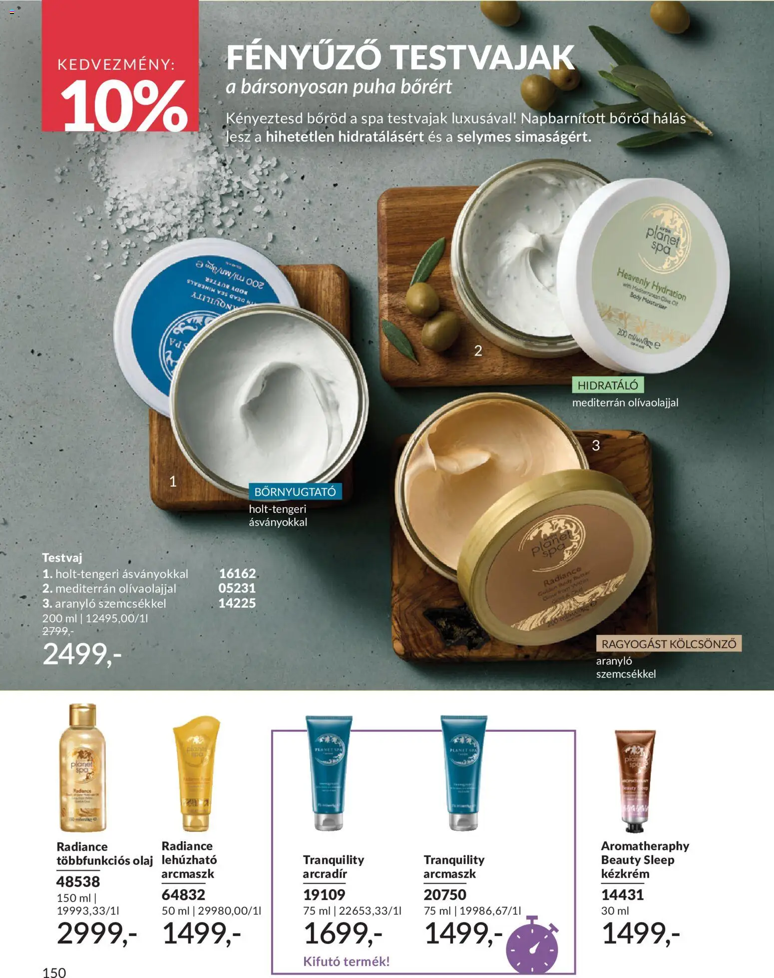 Avon akciós ujság - amely érvényes a következő dátumtól: 01.06.2026 | Oldal: 182 | Termékek: Body, Olaj, Kézkrém