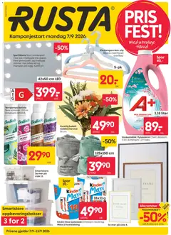 Forhåndsvisning av Rusta kundeavis gyldig fra 07/09/2026