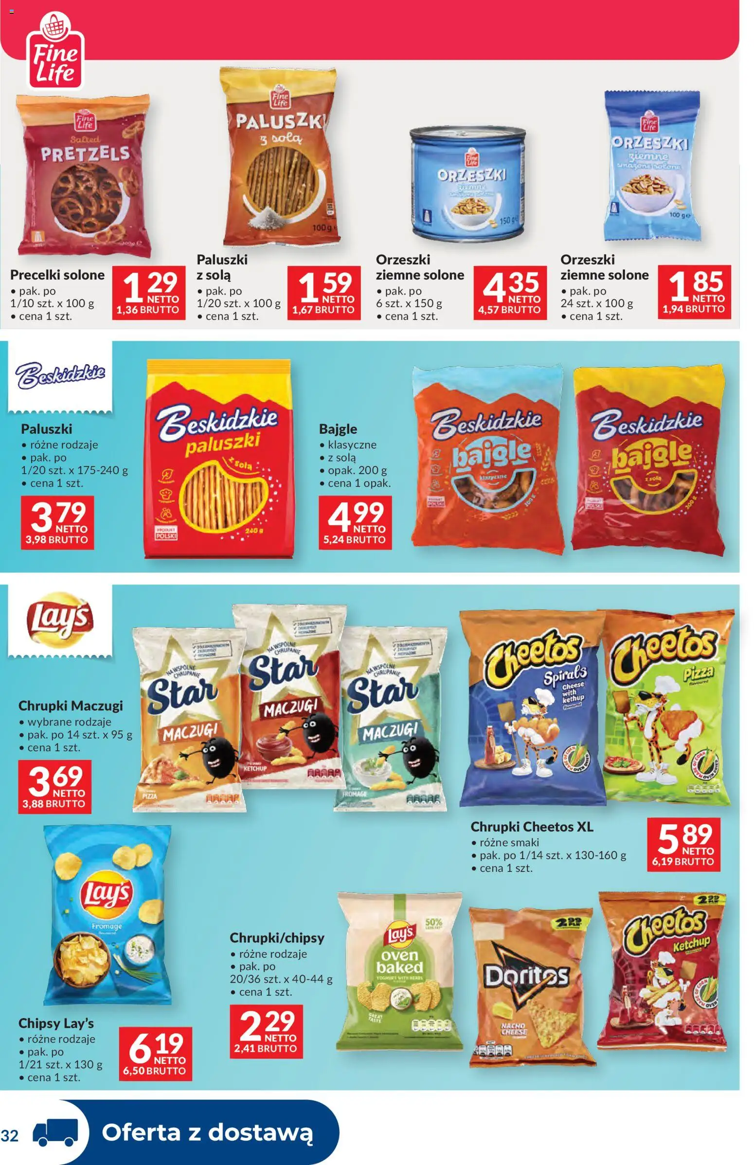 Makro gazetka - Dystrybucja do sklepów od 29.09.2026 | Strona: 32 | Produkty: Ketchup, Orzeszki ziemne, Pizza, Orzeszki