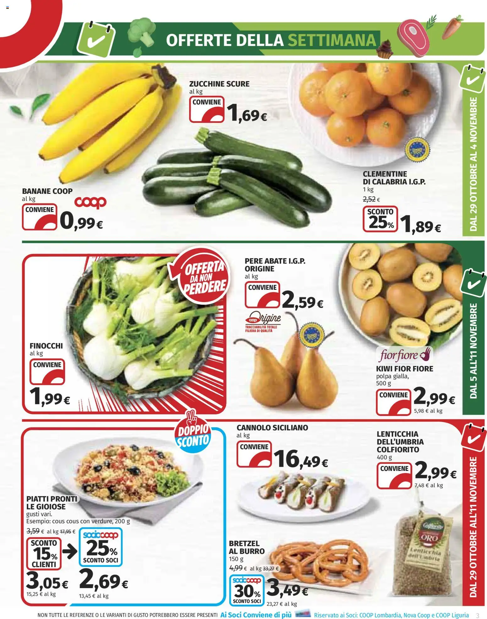Volantino COOP del 29/10/2026 | Pagina: 3