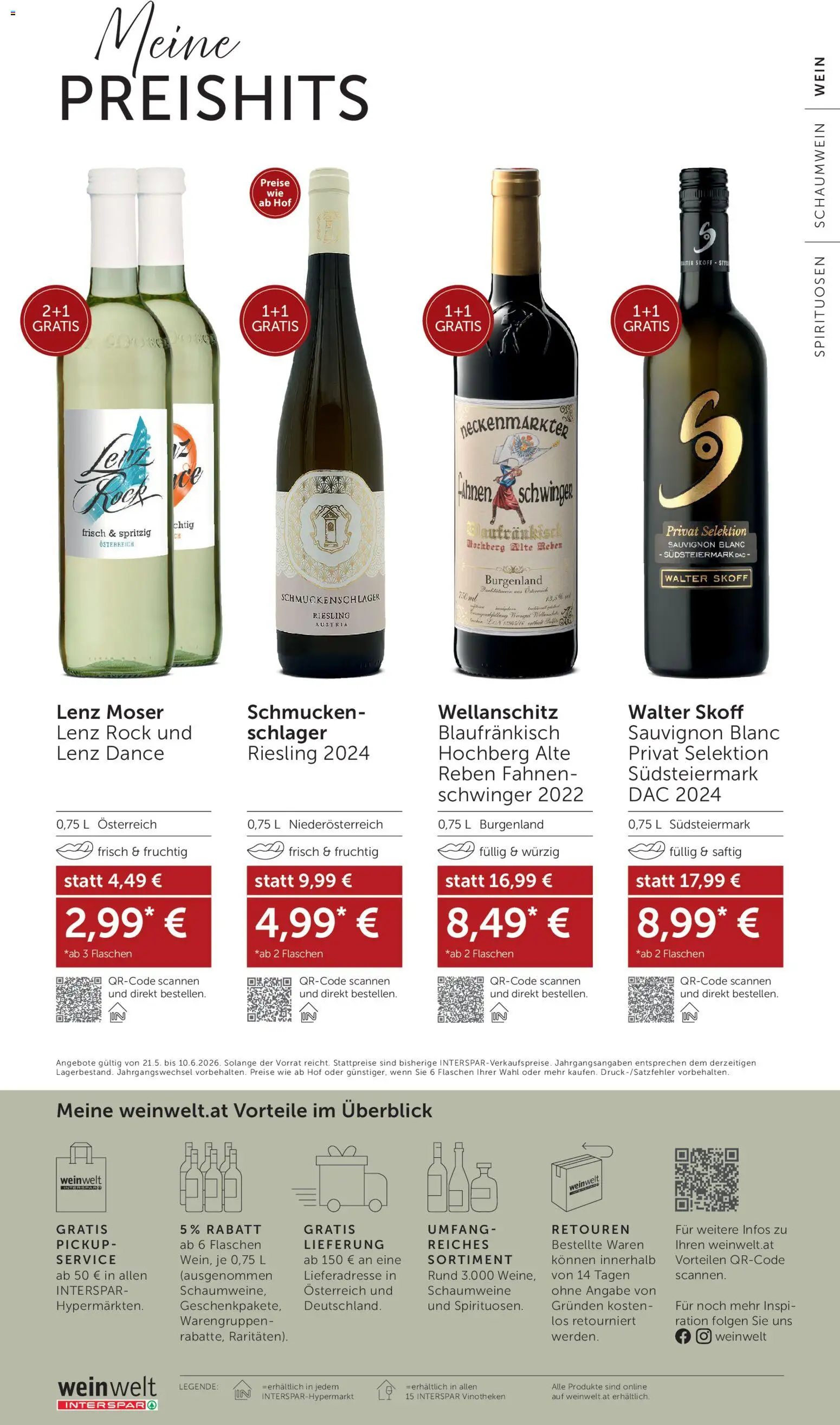 Interspar Wein Welt gültig ab 21.05.2026 | Seite: 24 | Produkte: Rock, Wein