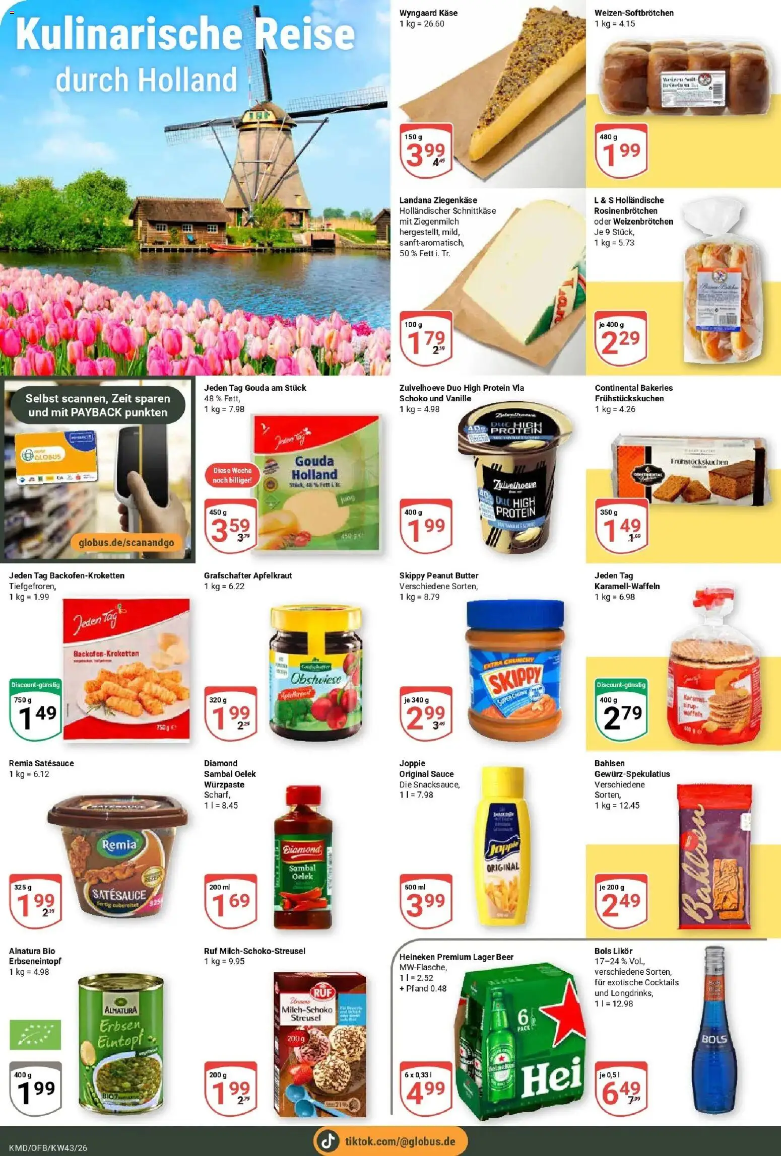 Globus Prospekt Köln (ab 19.10.2026) » Angebote online | Seite: 11 | Produkte: Butter, Käse, Vanille, Erbsen