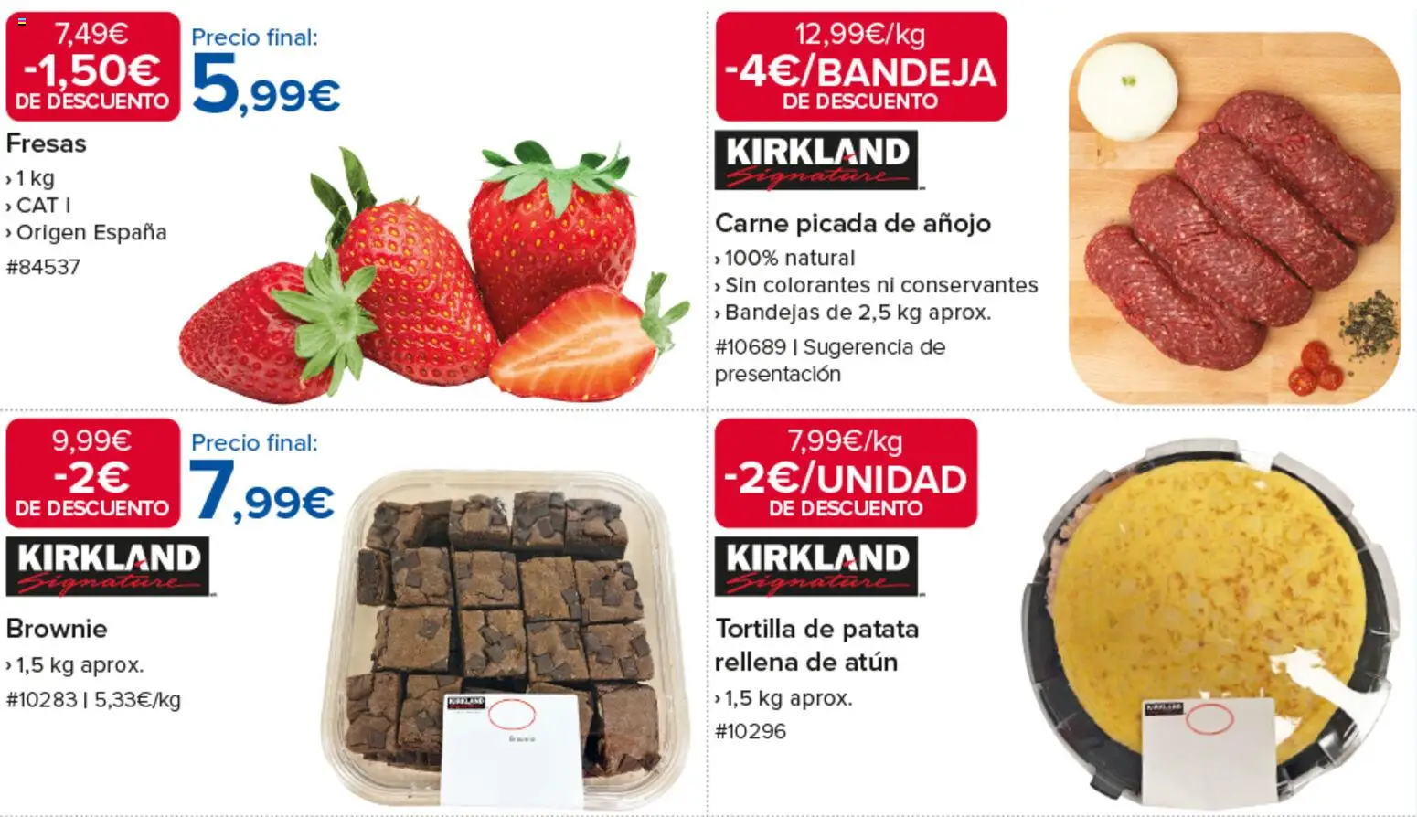 Costco 4 días de descuentos │ válido desde el 16/07/2026 | Página: 2 | Productos: Fresas