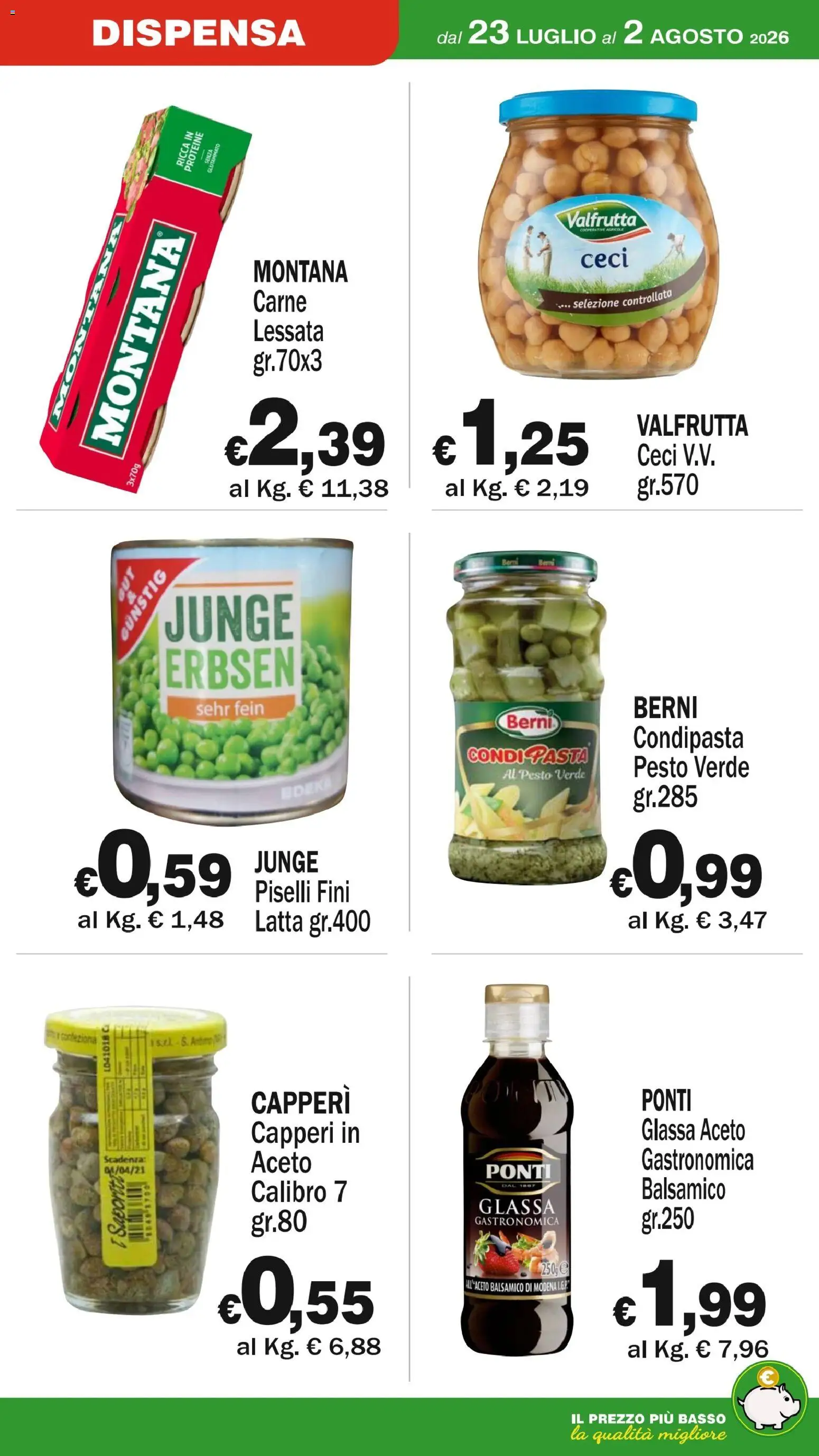 Volantino Primo Prezzo del 23/07/2026 | Pagina: 9