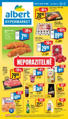 Náhled letáku Albert leták - Hypermarket od 09.09.2026