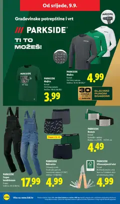 PARKSIDE Bokserice, 2 komada u setu - Pregled kataloga iz trgovine Lidl, vrijedi od 07.09.2026 | Stranica: 48