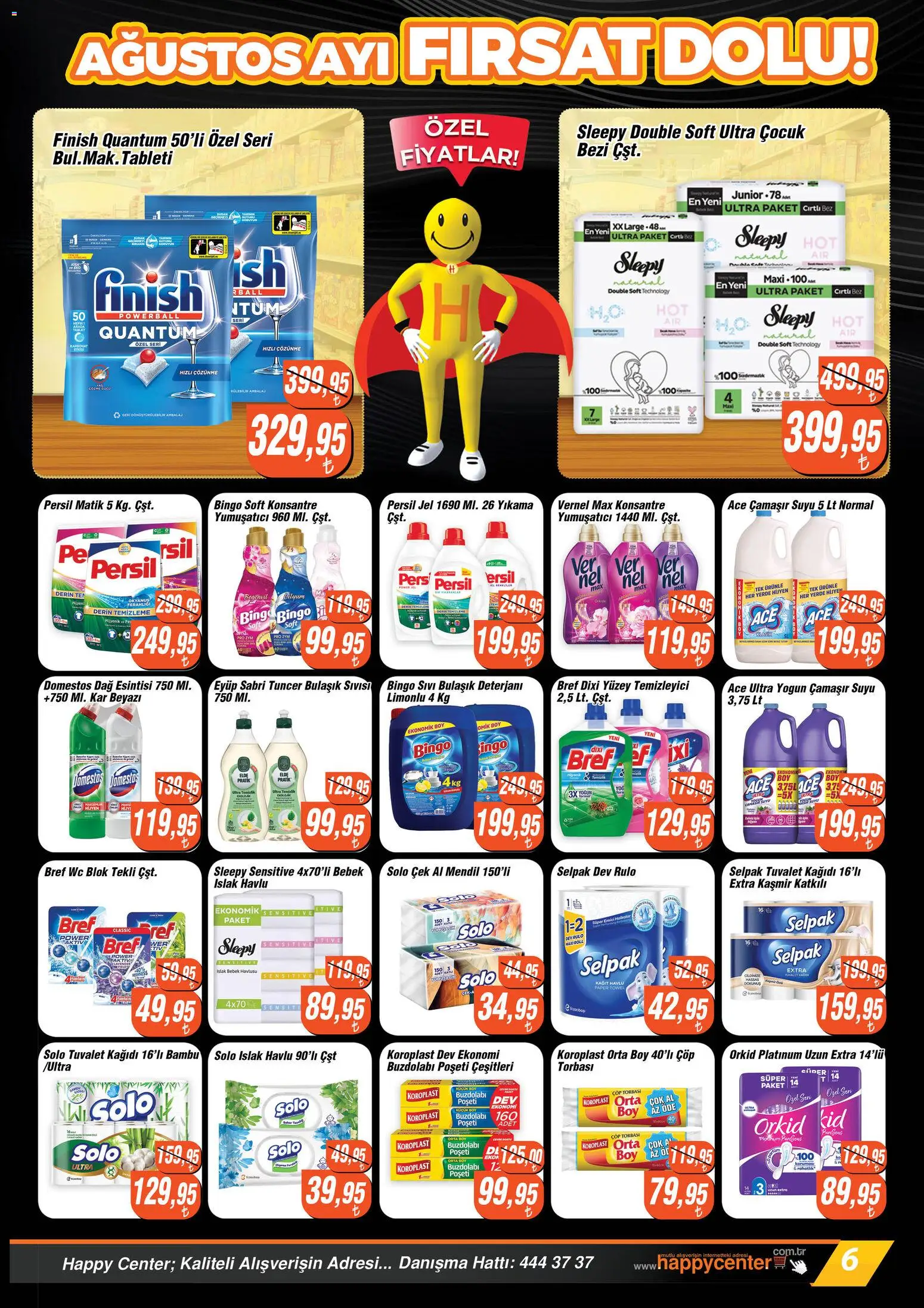 Happy Center Katalog - 05 Ağustos 2026 tarihinden itibaren geçerlidir | Sayfa: 6