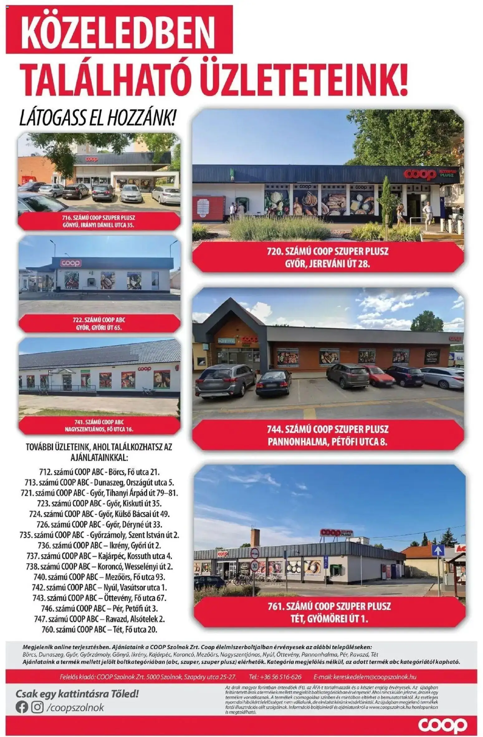 COOP Szolnok akciós ujság - amely érvényes a következő dátumtól: 04.06.2026 | Oldal: 6