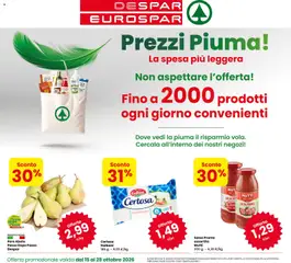 Anteprima del volantino Eurospar volantino Santarcangelo di Romagna valido a partire dal 15/10/2026