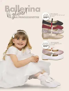 Forhåndsvisning av Spar Kjop - Barnehage & Skolestart gyldig fra 25/06/2026 | Side: 60 | Produkter: Ballerinasko, Glitter