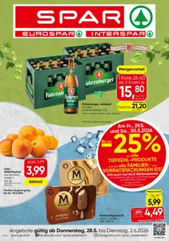 Spar Flugblatt - Vorarlberg ab 28.05.2026 gültig