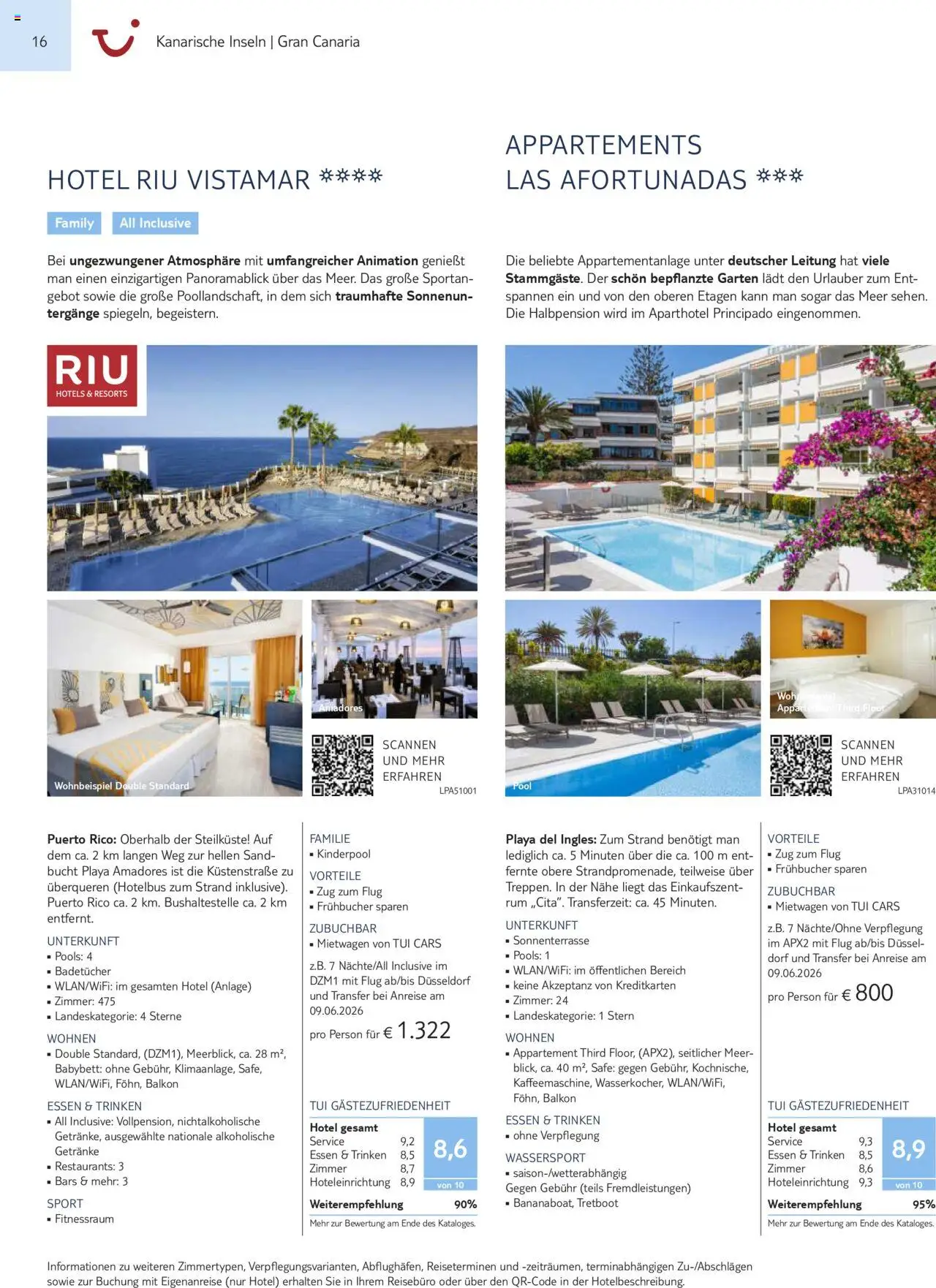 TUI Prospekt Kanaren, Kapverden & Senegal 2025/26 – gültig ab 01.11.2025 | Seite: 16 | Produkte: Rum, Babybett