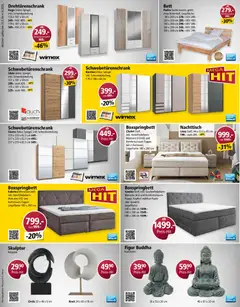 Otto's aktionen ab 22.09.2026 gültig | Seite: 8 | Produkte: Matratze, Nachttisch, Schwebetürenschrank, Boxspringbett