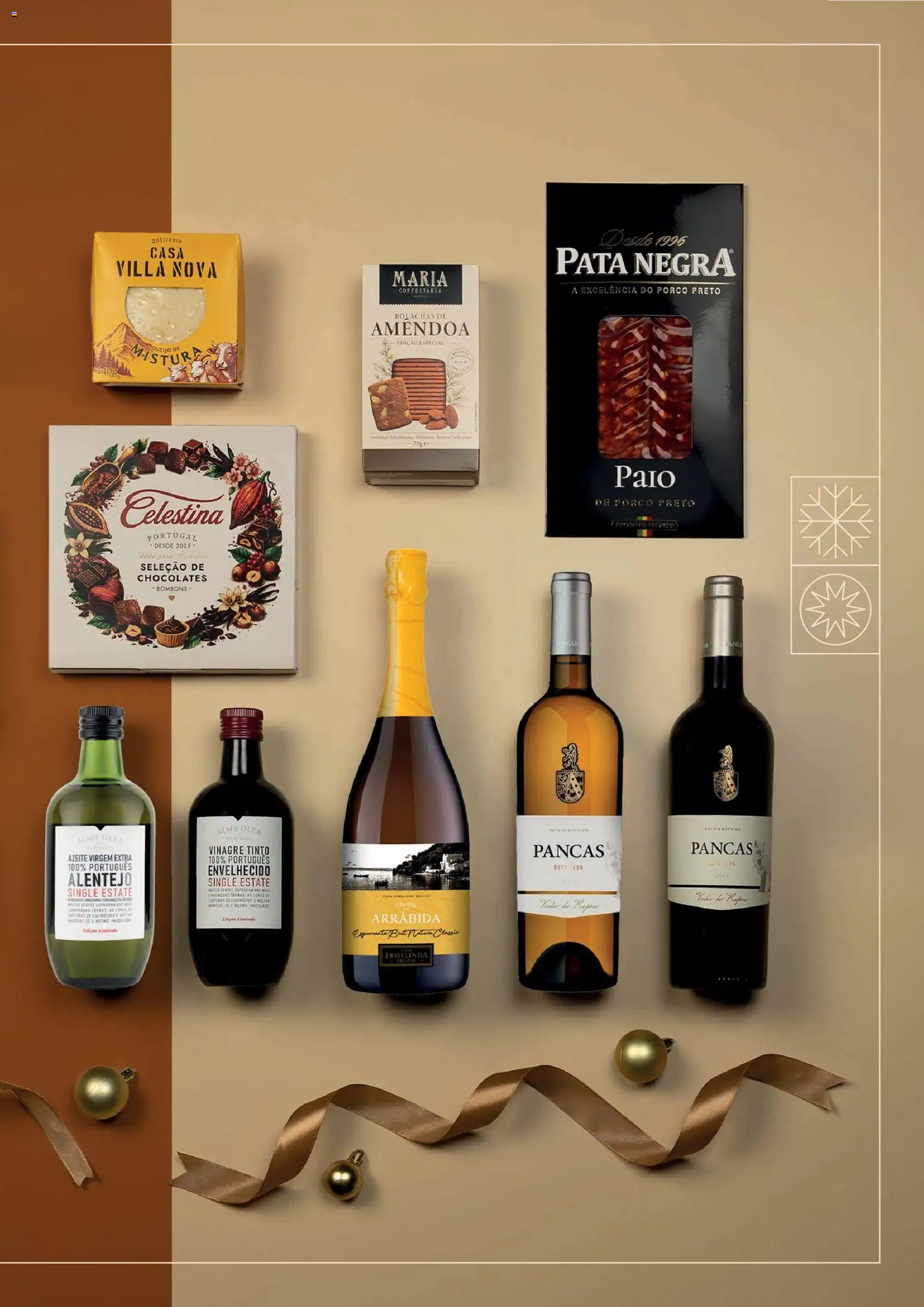 Recheio Catálogo Cabazes Natal │ válido de 22/09/2026 | Página: 7 | Produtos: Vinagre, Azeite, Chocolates, Azeite virgem extra