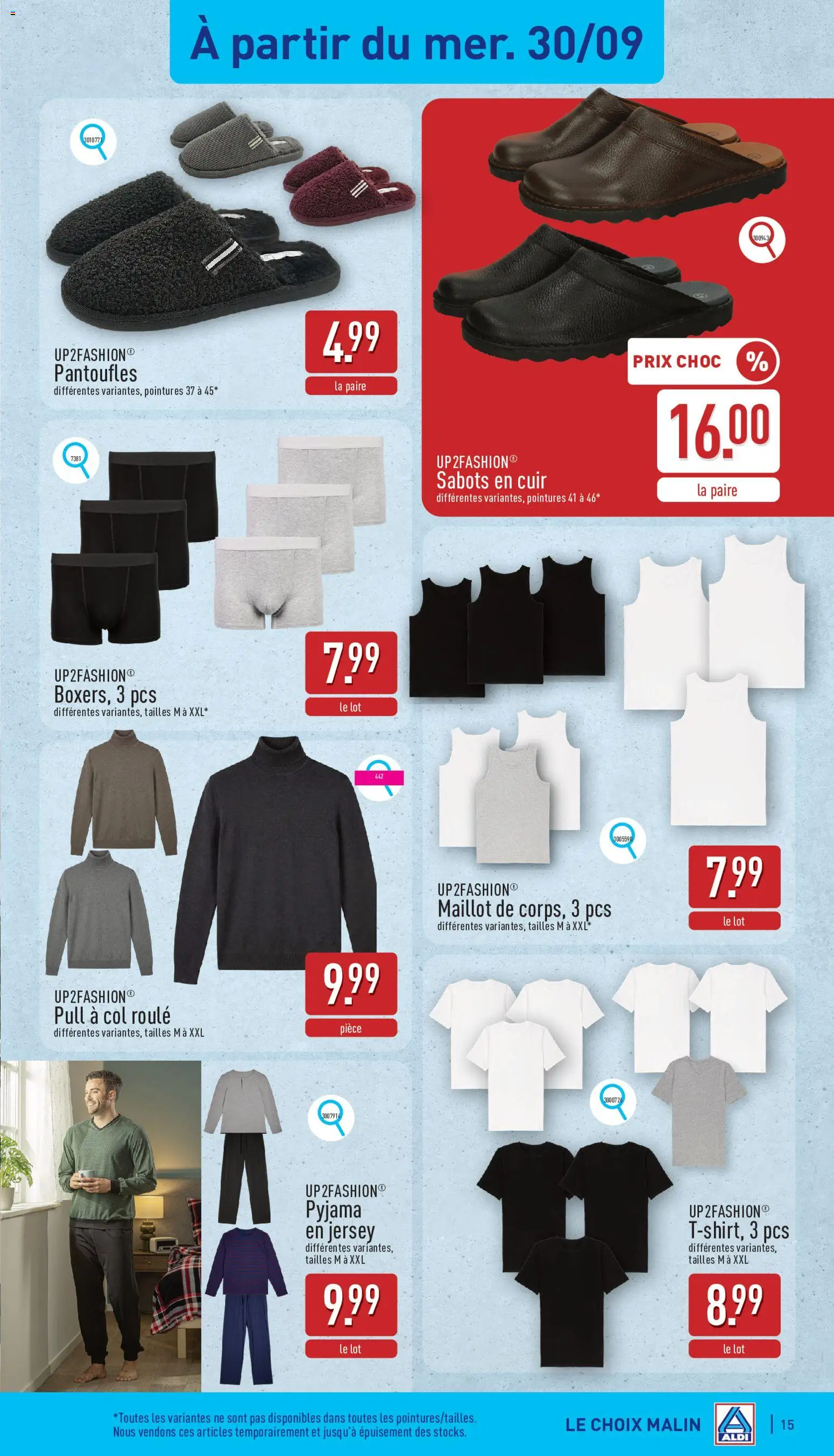 {H1} | Pagina: 15 | Producten: Slippers, La, Sweater, Pyjama