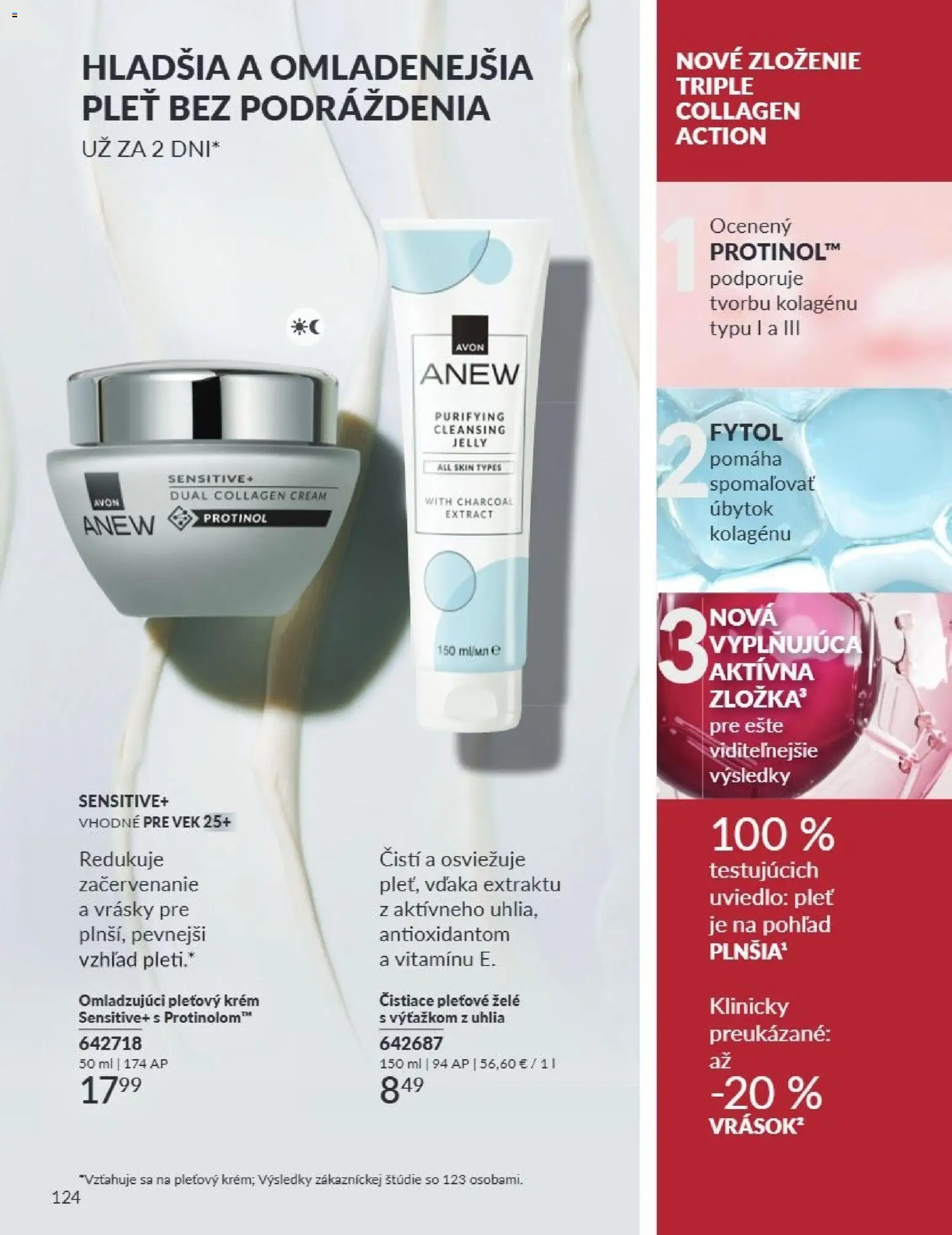 Nové Avon akcie – leták je platný od 01.09.2026 | Strana: 124 | Produkty: Krém