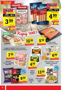 Pogląd oferty "Gram Market gazetka" - ważna od 17.06.2026 | Strona: 4 | Produkty: Mak, Parówki z szynki, Naleśniki, Sałatka