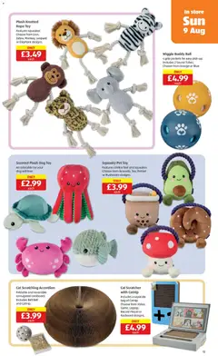 Preview of Weekly offers Aldi valid from 03/08/2026 | Page: 13 | Products: Toy, Keyboard, Video, Player