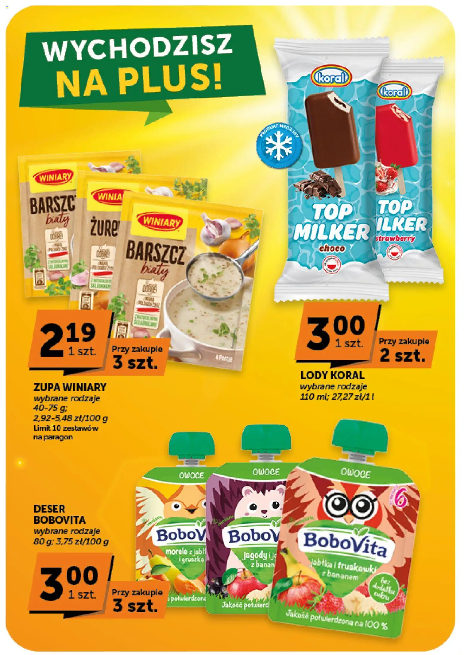 Euro Sklep gazetka od 23.07.2026 | Strona: 16 | Produkty: Barszcz, Gruszka, Lody koral, Owoce