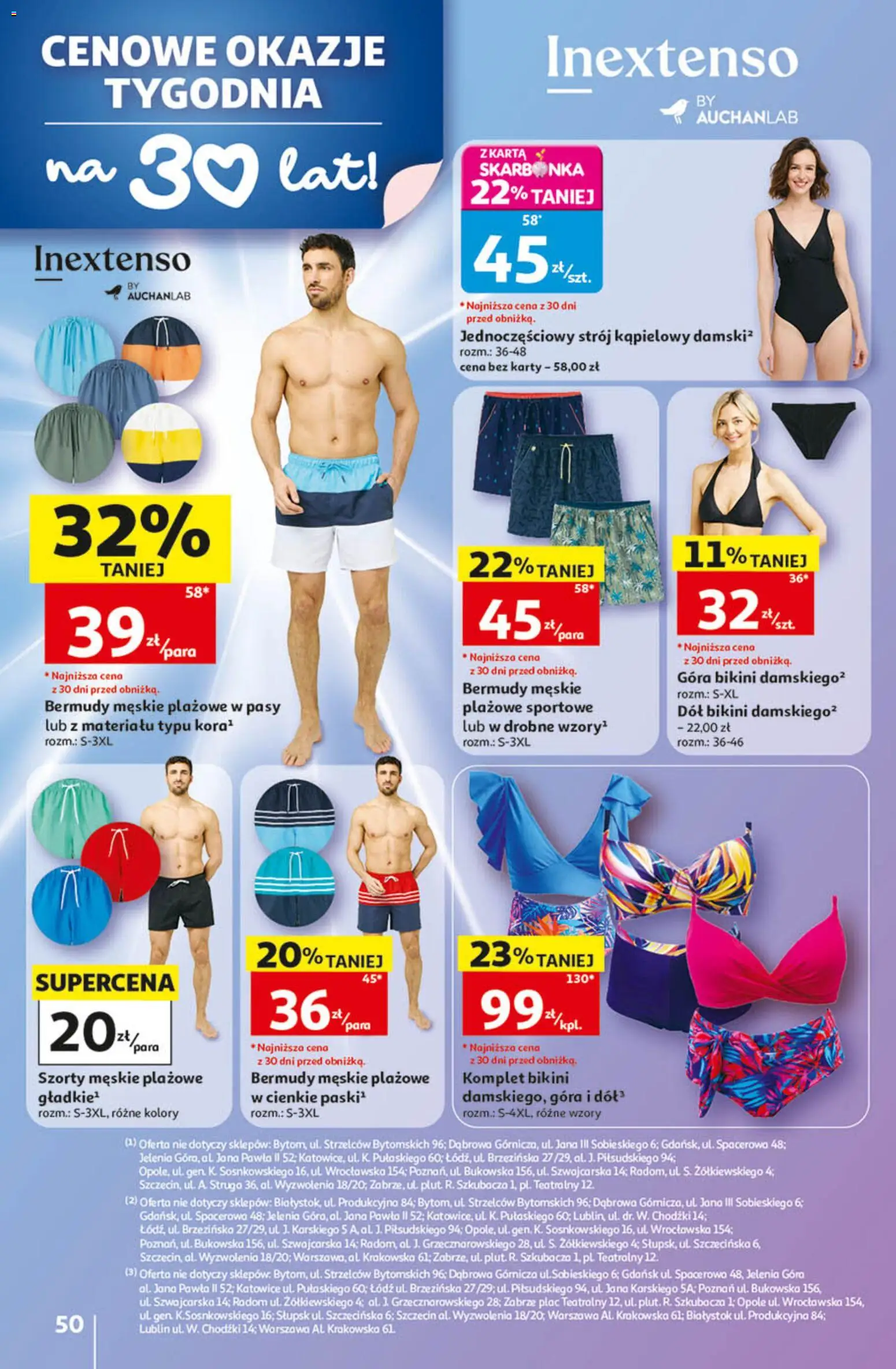Auchan gazetka - 30 Lat Hipermarket od 14.05.2026 | Strona: 50